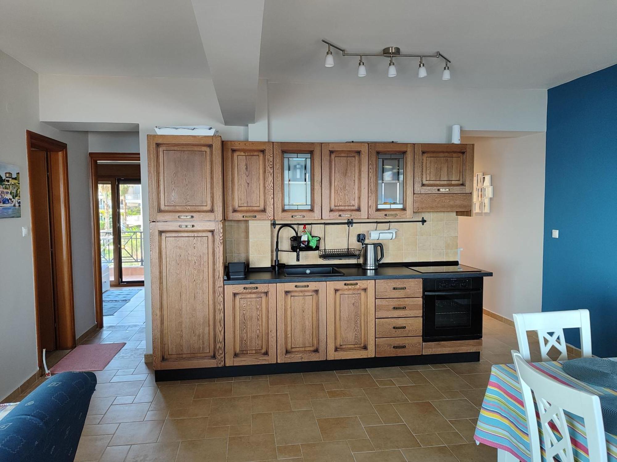 Navy Blue Apartment Nea Skioni Luaran gambar