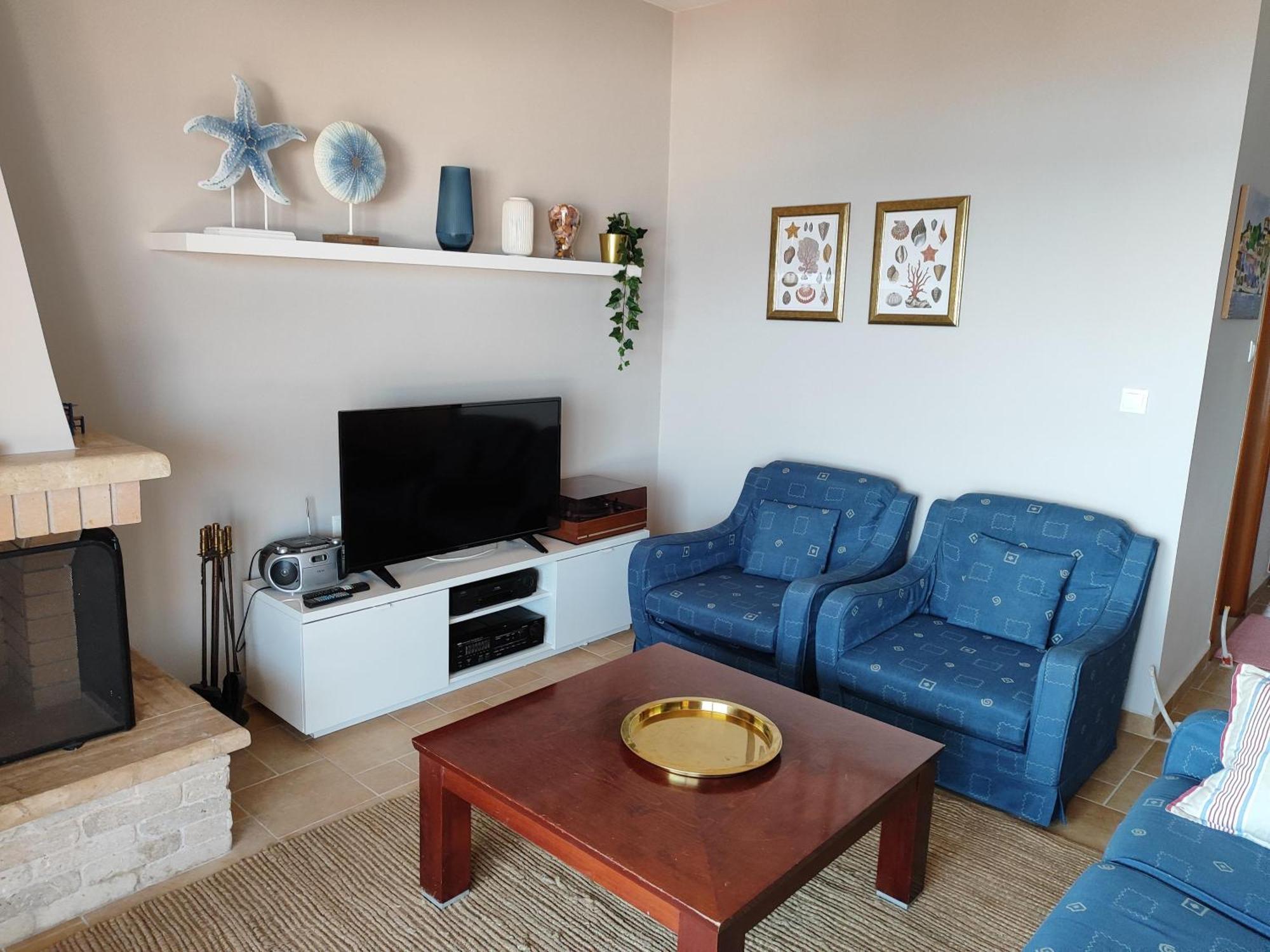 Navy Blue Apartment Nea Skioni Luaran gambar