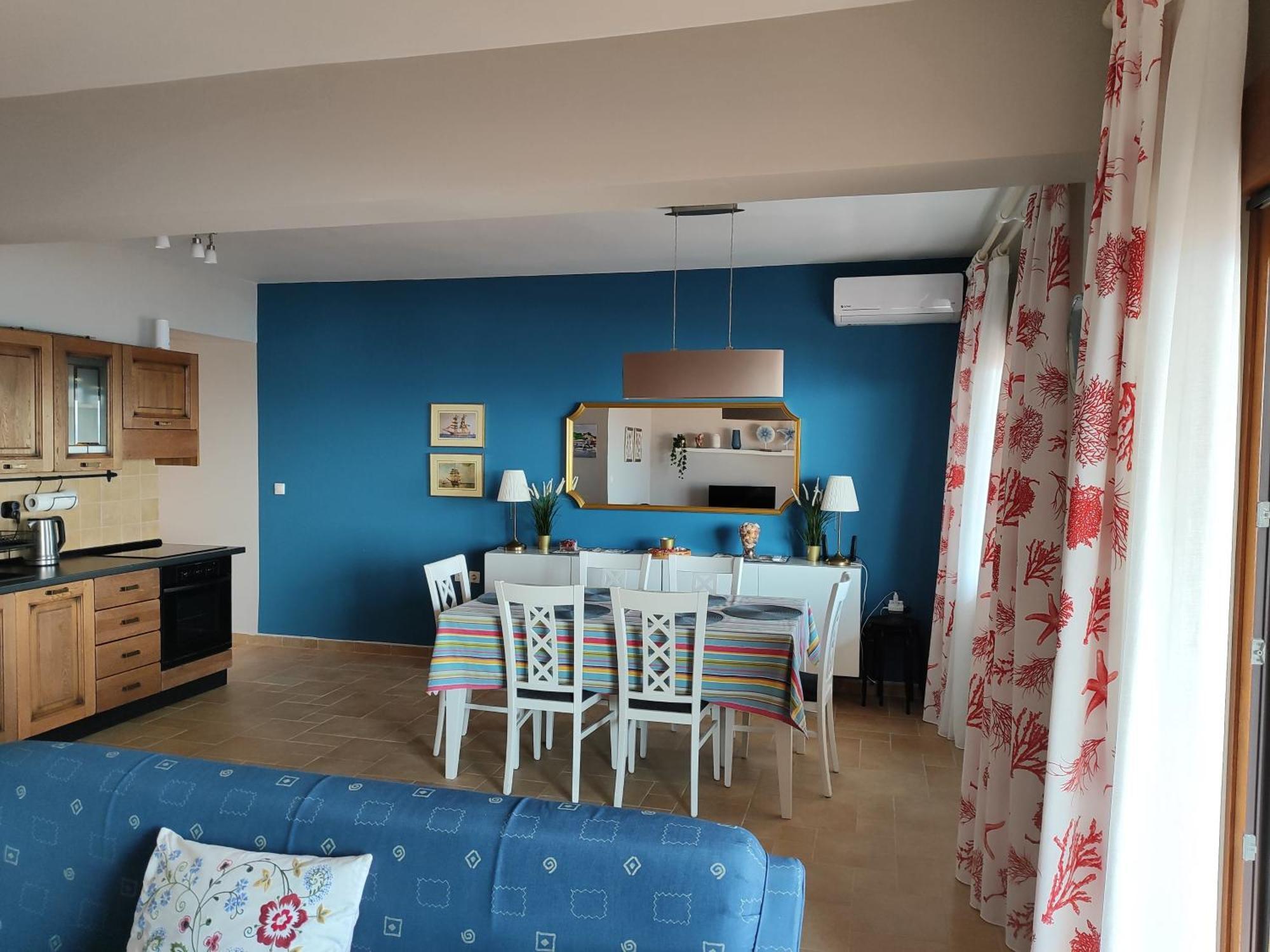 Navy Blue Apartment Nea Skioni Luaran gambar